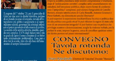 CONVEGNO DEL 29 OTTOBRE 2025 “ETICA LIBERTARIA VS ANTIPOLITICA E DISEDUCAZIONE”